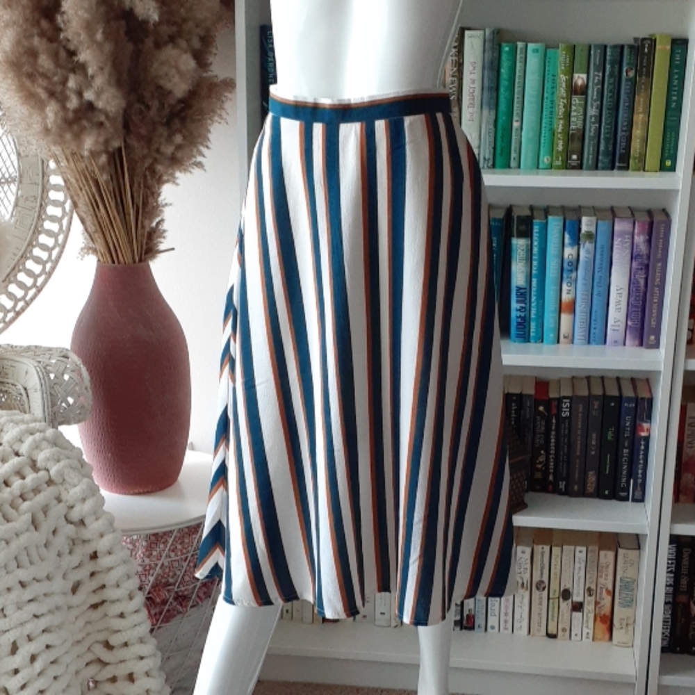 Kashieca midi striped skirt P6746